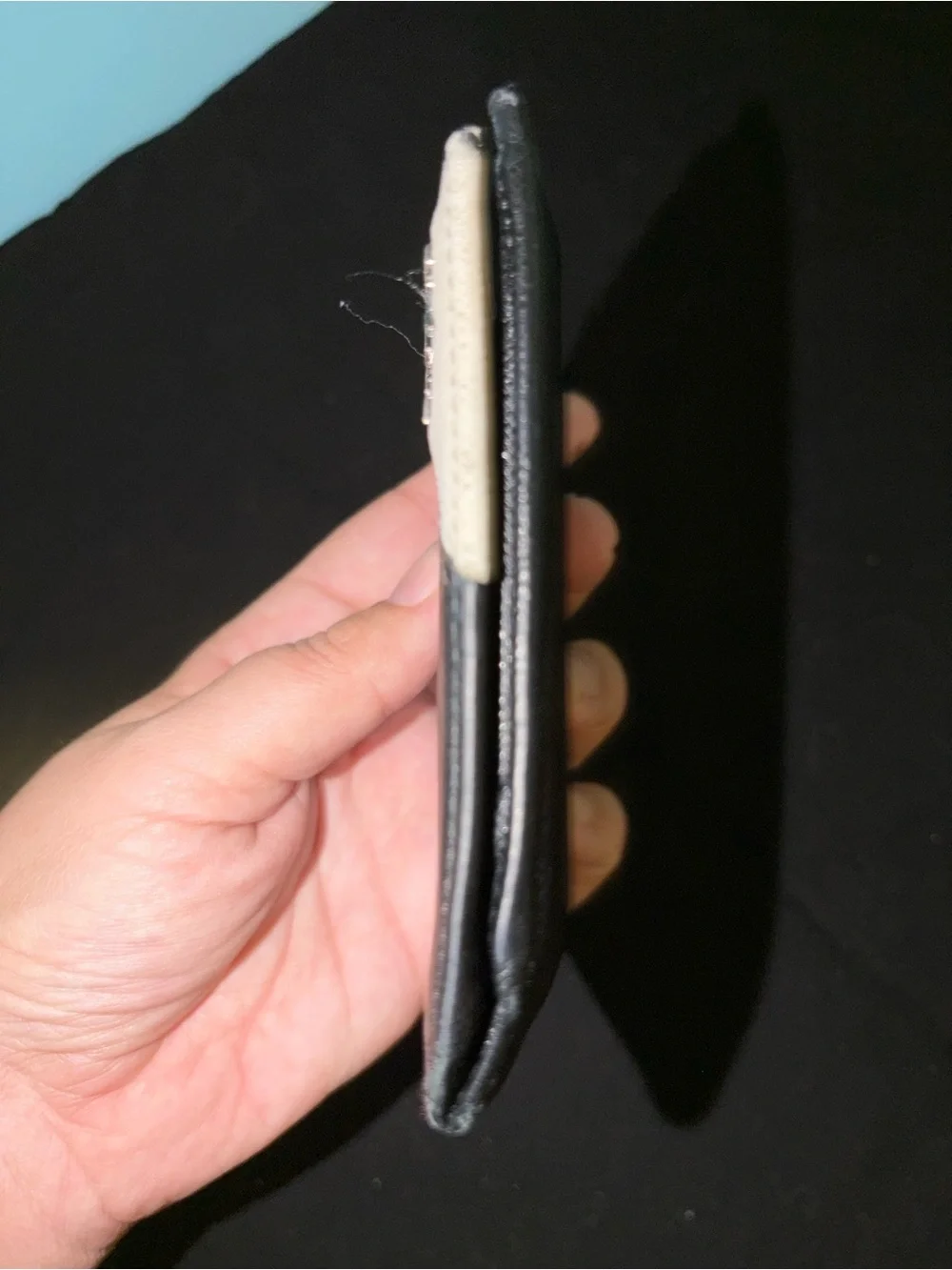 Prada sleek wallet